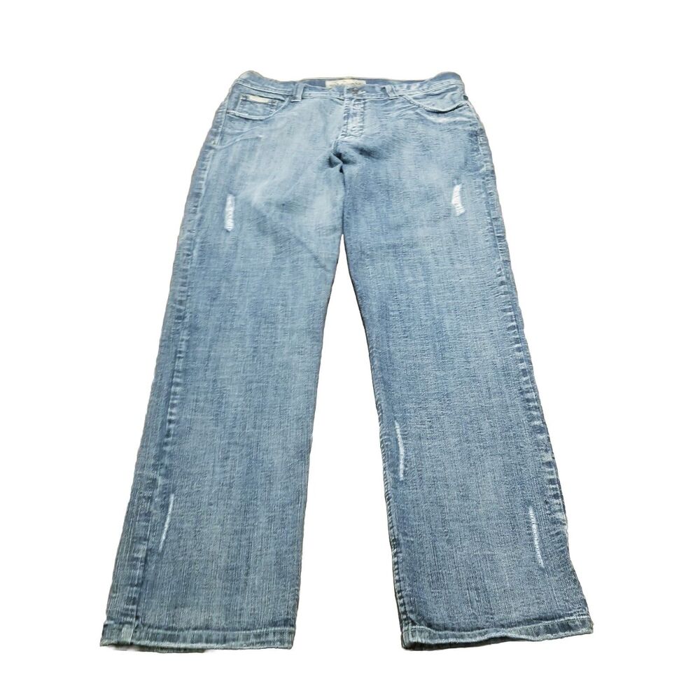 Soulland Vintage Jeans Men's 38x34 Loose Distressed Y2K Hip Hop Skater (36x33)